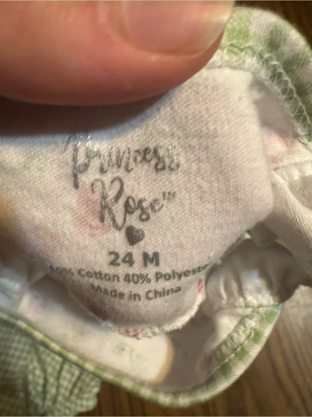 White Cherry Print Tank Top with Green Gingham Bloomers - Kids Matching Set